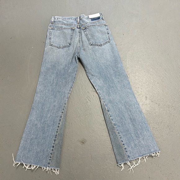 Re/Done Light Blue Flare Jeans - Picture 2 of 7